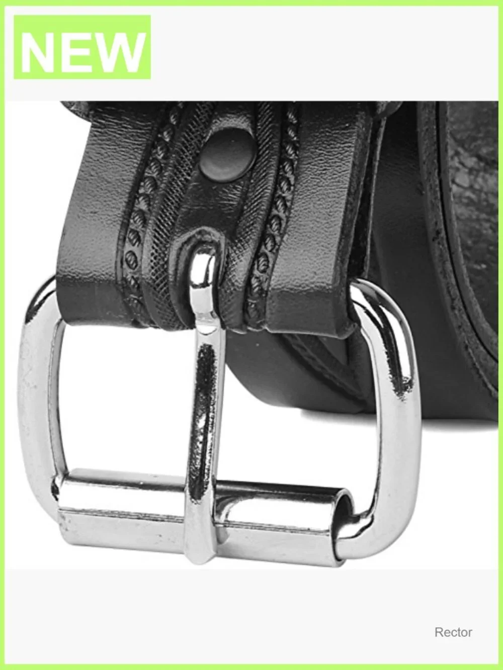 Full Grain Distressed Leather Belt, 1.5